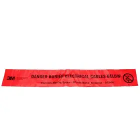 7902 3m 051144062607 Electronic Marking System Ems Caution Tape Red 6 In Power 500 Ft