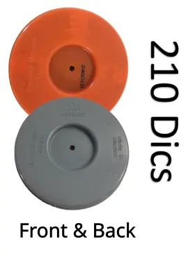 24df27m 3m Disk Marker 3ft Ems Telephone Not For Direct Bury Box 210