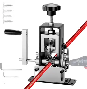 Mwsm1 Abizarch Manual Wire Stripper Machine 0.06ftft-0.98ftft Scrap Copper Stripping Black