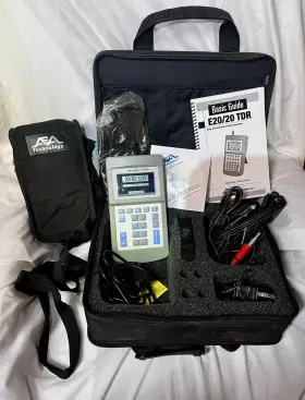 6020-1010 Aea 20/20 Hand Held Step Tdr With Accessories - Nos All
