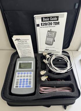 Aea Technology E20/20n Tdr Step Time Domain Reflectometer 6021-5000 With Case Kit