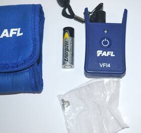 Afl Noyes 01-0900pr Vfi4 Visual Fault Identifier Locator With 2 Tips 1.25mm And 2.5mm