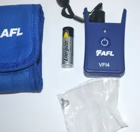 01-0900pr Afl Noyes Vfi4 Visual Fault Identifier Locator With 2 Tips 1.25mm And 2.5mm