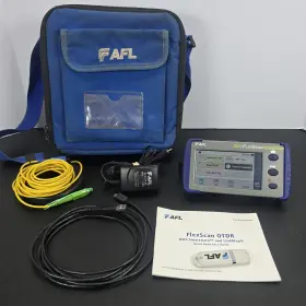 Fs-200-300b-p1-w1 Afl Noyes Flexscan Fs200-300b-u Otdr Fiber Tester Kit Pon Splitter Capable