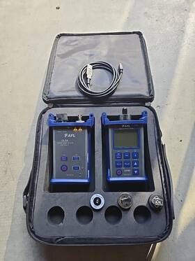 Afl Noyes Opm5-2d Smlp5-5 Opm5 And Ols4 Fiber Optic Loss Test Set