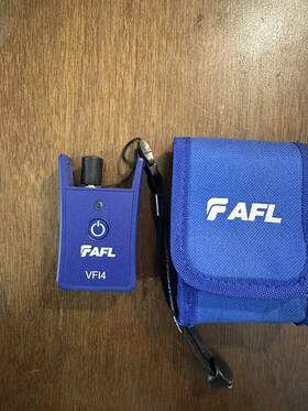 Afl Vfi-4 Vfi4 Visual Fiber Identifier With 2.5mm And 1.25mm Adapters - Vfl