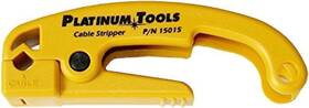 Brand Platinum Tools 15015c Cat5/6 Cable Jacket Stripper Yellow