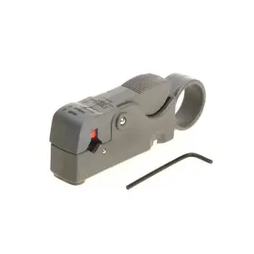 Cables Direct Online 856498006129 - Rotary Coax Coaxial Cable Stripper Cutter Tool For