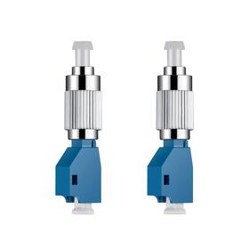 Ccoo-us 726084686434 2pcs Visual Fault Locator Fiber Adapter Optic Connector Single Mode 9/12