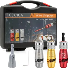 Cocica 714855295923 Electric Wire Stripper And Twister For 1 Set New Packing