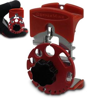 Coppermine Ct-102 Versatile Wire Stripper Tool Handheld Copper Stripping Machine Red