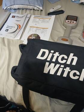 Ditch Witch 150r/t Subsite 150rp Receiver Locating System Utility Line Locator
