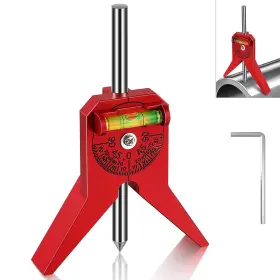 Enhon 696563080735 Pipe Center Finder Marker Centering Tool With Head Tools