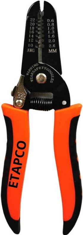 Etapco Etws-07 Wire Strippers Stripper Tool - Red