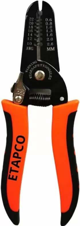 Etws-07 Etapco Wire Strippers Stripper Tool - Red