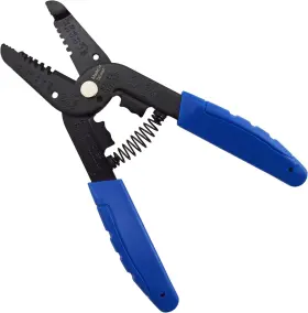 1042 Ex Electronix Express 726670421562 7 In 1 Hand Tool For 16-26 Awg Wire - Stripper Cutter Pliers Blue