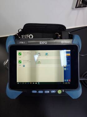 Exfo Ftb-730c-sm1-xx Ftb-1v2 Pro/iolm/otdr Mainframe And Sm Module 1310/1550 Nm