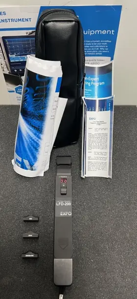 Lfd-200 Exfo Lfd-202 Live Fiber Detector Mint Condition Complete