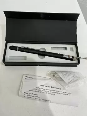 Floor-105 Fiberfault Vfl-350 Fiber Optic Visual Fault Locator Pen With Hard Case