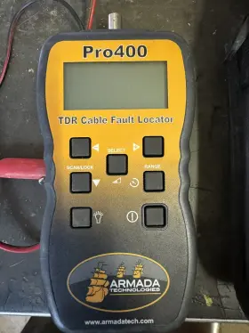 Pro400 Finder Armada Technologies Handheld Graphical Tdr Fault