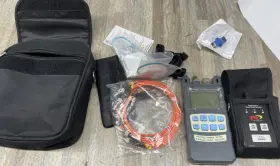 Aua-80a Fis F1dxvfl Fiber Optic Test Kit Dual Light Source Vfl And Power Meter New