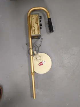 Lf-930d Fisher Vintage Metal Detector With M-scope Head Parts Or Repair