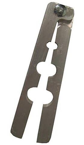 Freedom Brand 000413 Aluminum Tail Stripper Silver