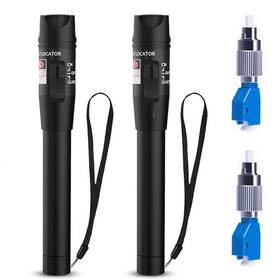 Gesd 313032746700 2pcs Fiber Visual Fault Locator 30mw Fc/lc Adapter Kit Vfl 30km Include Singl