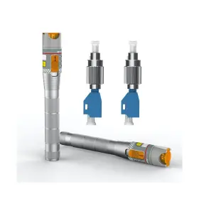 50km Gesd 768432961480 2pcs Visual Fault Locator With Fc/lc Adapter Kit Fiber Optic Vfl Includ