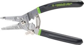 Greenlee 1955-ss Stainless Steel Wire Stripper For 10-18 Awg Solid And 12-20