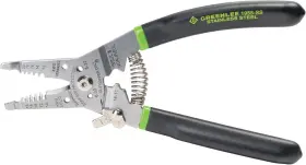 1955-ss Greenlee Stainless Steel Wire Stripper For 10-18 Awg Solid And 12-20