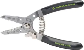1917-ss Greenlee 783310013600 Hand Tools Stainless Steel Wire Stripper 16-26awg