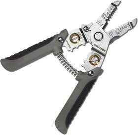 Guuyebe Sl103028 Wire Stripper Multifunctional Strippers Electrical With Cuts 8 10 Gray