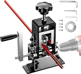 Hizmivos Jjy012 Manual Wire Stripping Machine Gauge 0.06-1 Inches Scrapping Copper Black