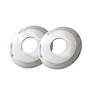 Hizmivos Jjyzh-013 Manual Wire Stripper Replacement Blades 2 Silver Hardened