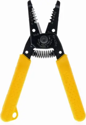 45-120 Ideal Industries 783250451203 Electrical T-5 T-stripper - 10-20 Awg Yellow Wire Black