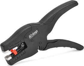 Iwiss Iws-d10 Icrimp Automatic Wire Stripper/wire Cutter For 32-7 Awg Solid And Black