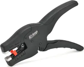 Iws-d10 Iwiss Icrimp Automatic Wire Stripper/wire Cutter For 32-7 Awg Solid And Black