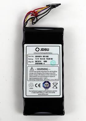 Jdsu 22016374 Li Ion Rechargeable Battery 7.4v 10.4ah 76.96wh