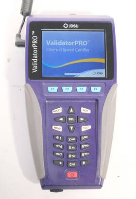 Jdsu Nt1055 Validatorpro Ethernet Speed Certifier Cable Tester Rj45 Rj11