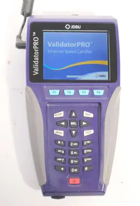 Nt1055 Jdsu Validatorpro Ethernet Speed Certifier Cable Tester Rj45 Rj11