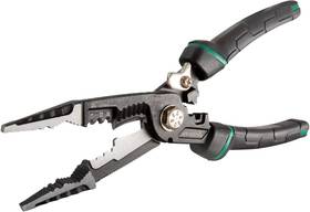 Jiaxitek Jx030 9-in-1 Wire Stripper Tool Cable Cutters 8 Inch Multifunctional Green