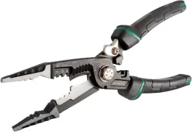 Jx030 Jiaxitek 9-in-1 Wire Stripper Tool Cable Cutters 8 Inch Multifunctional Green