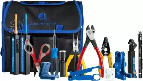 Tk-160 Jonard Tools Fiber Prep Kit With Vfl Tool Case