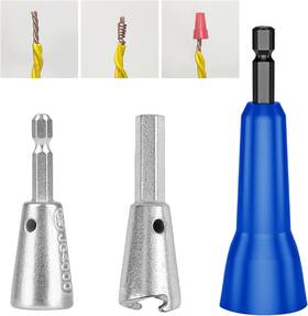 Kanfouaela Bdl-032-2 2024 Upgraded Wire Twisting Tool Set - Regular And Helical Winding Metal Silver