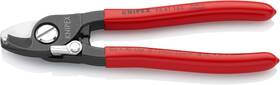 Knipex 843221023508 Tools - Cable Shears With Stripper 9541165 Red