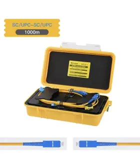 Scu-scu-1000m Komshine 9/125 M G652d Sm 1310/1550nm Otdr Dead Zone Eliminator Sc Upc Connector 1000m