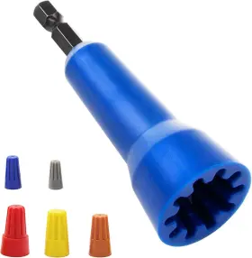 Wire-twister-001 Listenjiale Wire Nut Twister Tool Twisting Spin Blue