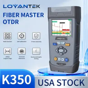 K350-p Loyantek K350-s/k350-p K350 Otdr 1310/1550nm Opm Sls Rj45 Optical Time Domain Reflectometry