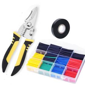 Luumeiy 739804996171 Wire Stripper Tool Set Multi 3 In 1 Strippers With Safety Lock